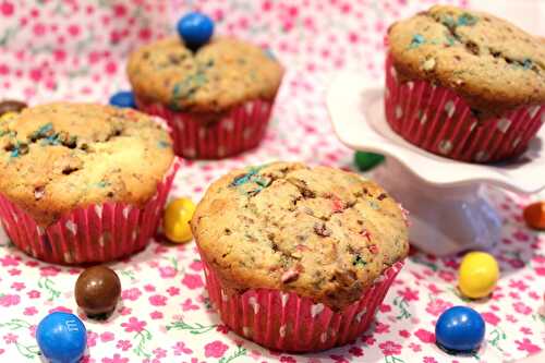 Muffins aux M&M’s