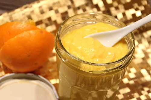 Orange curd (crème à l’orange)