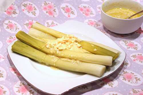 Poireaux vinaigrette (à l’œuf dur)