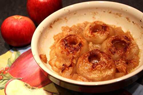 Pommes au four caramélisées