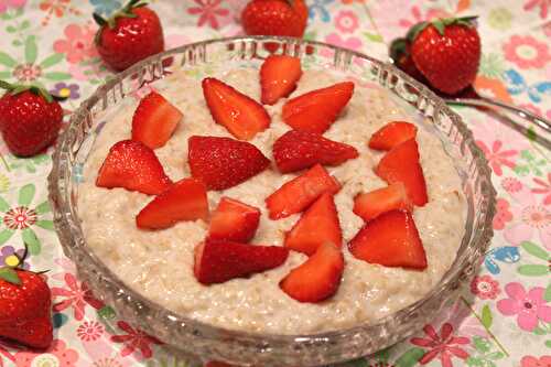 Porridge au lait d’amande