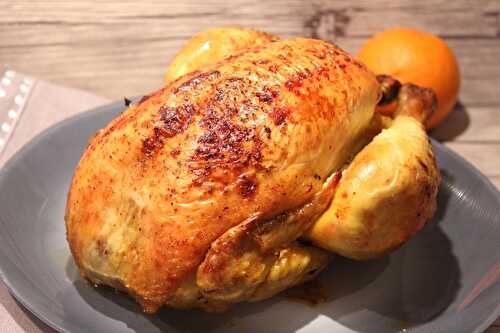 Poulet rôti à l’orange