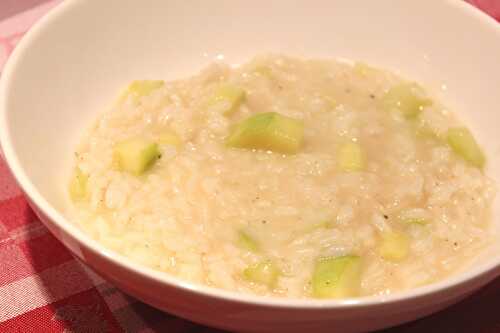 Risotto à la courgette