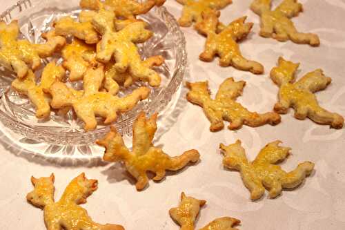 Sablés dragons au parmesan et à l’origan