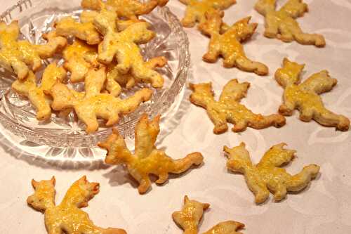 Sablés dragons au parmesan et à l’origan