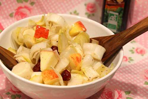 Salade d’endives à l’huile de noisette