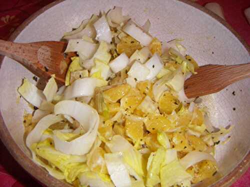 Salade d’endives et oranges