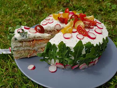 Sandwick cake végétarien – Eva Cuisine