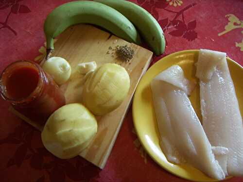 Soupe de poisson et pommes de terre