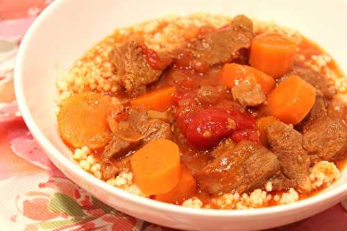 Tajine d’agneau aux légumes et miel