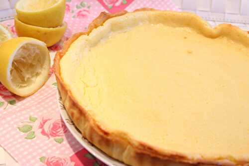 Tarte au citron et mascarpone