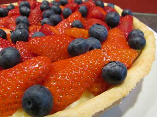 Tarte aux fraises