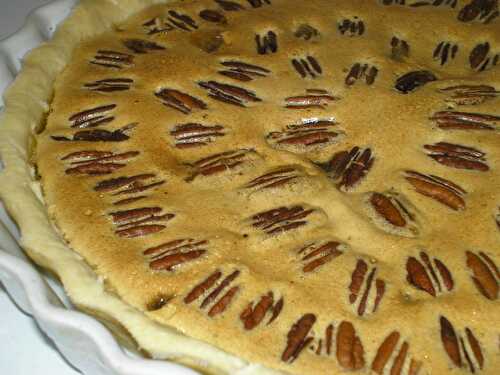 Tarte aux noix de pécan (Pecan pie)