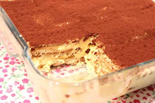 Tiramisu aux Petit-Beurre