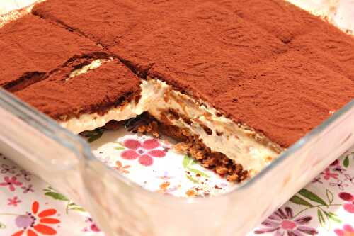 Tiramisu aux Spéculoos