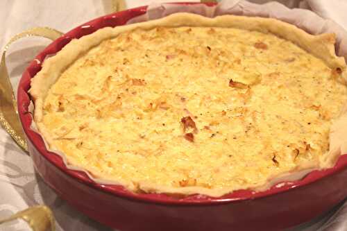 Tarte/quiche à la choucroute