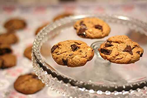 Cookies au beurre de cacahuète (sans beurre et sans farine)