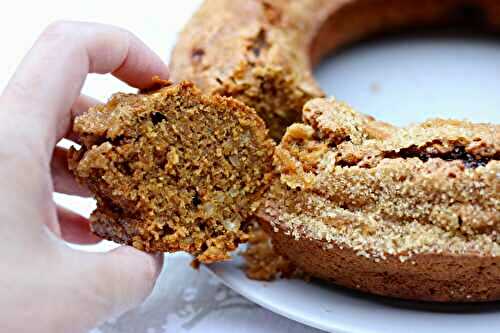 Gâteaux aux carottes, cacahuètes et cannelle