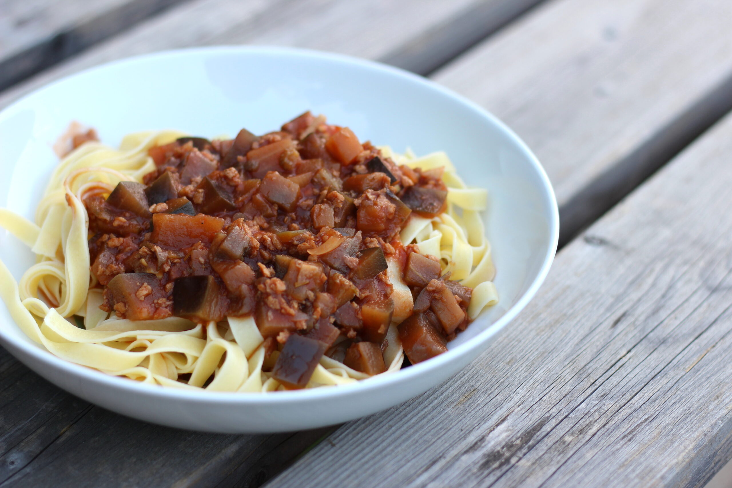 Bolognaise d’aubergine