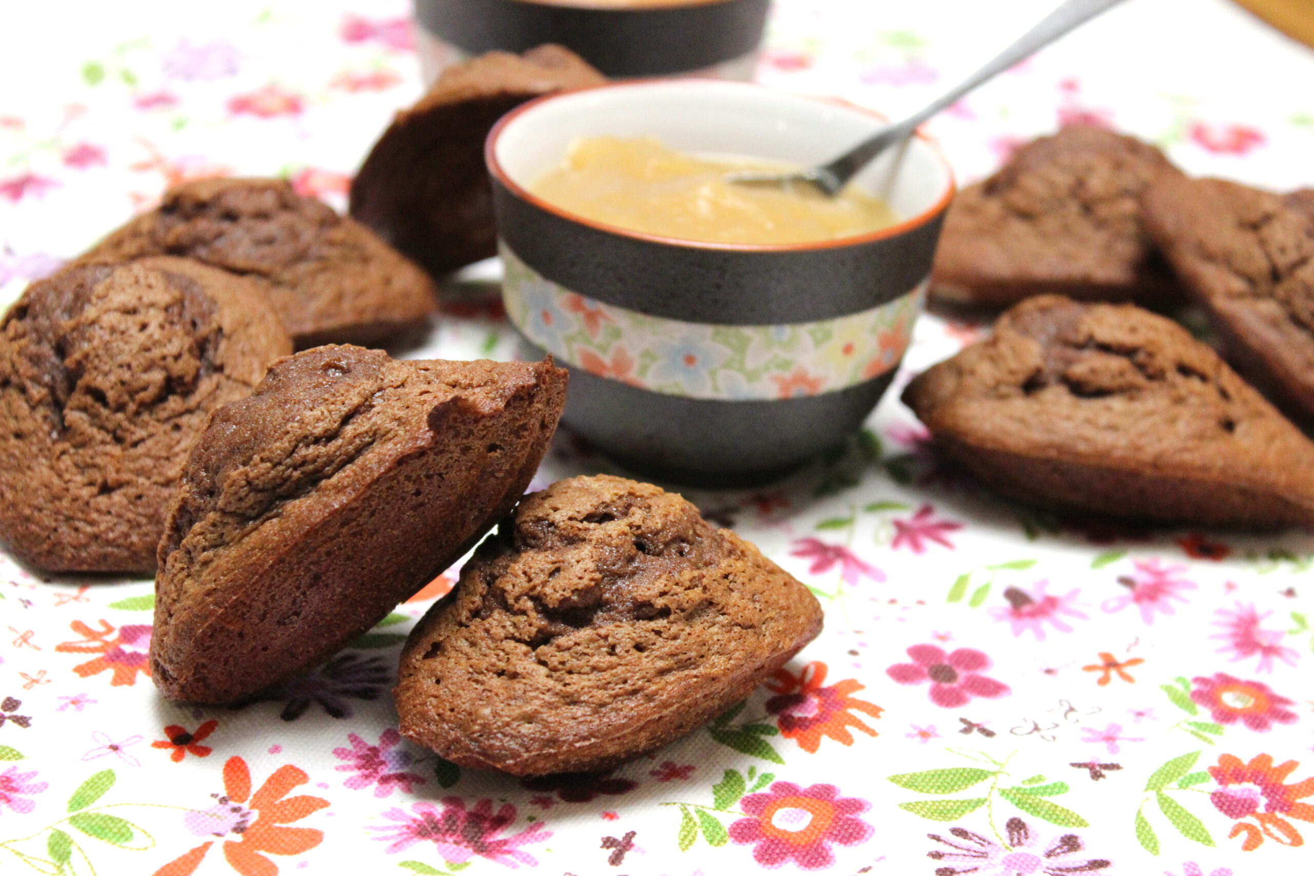 Madeleines au chocolat