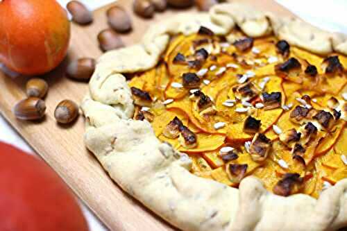 Tarte rustique au potimarron