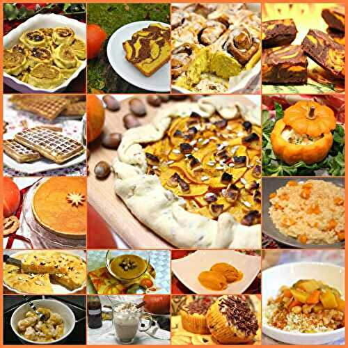 Mes recettes au potiron, potimarron, butternut…