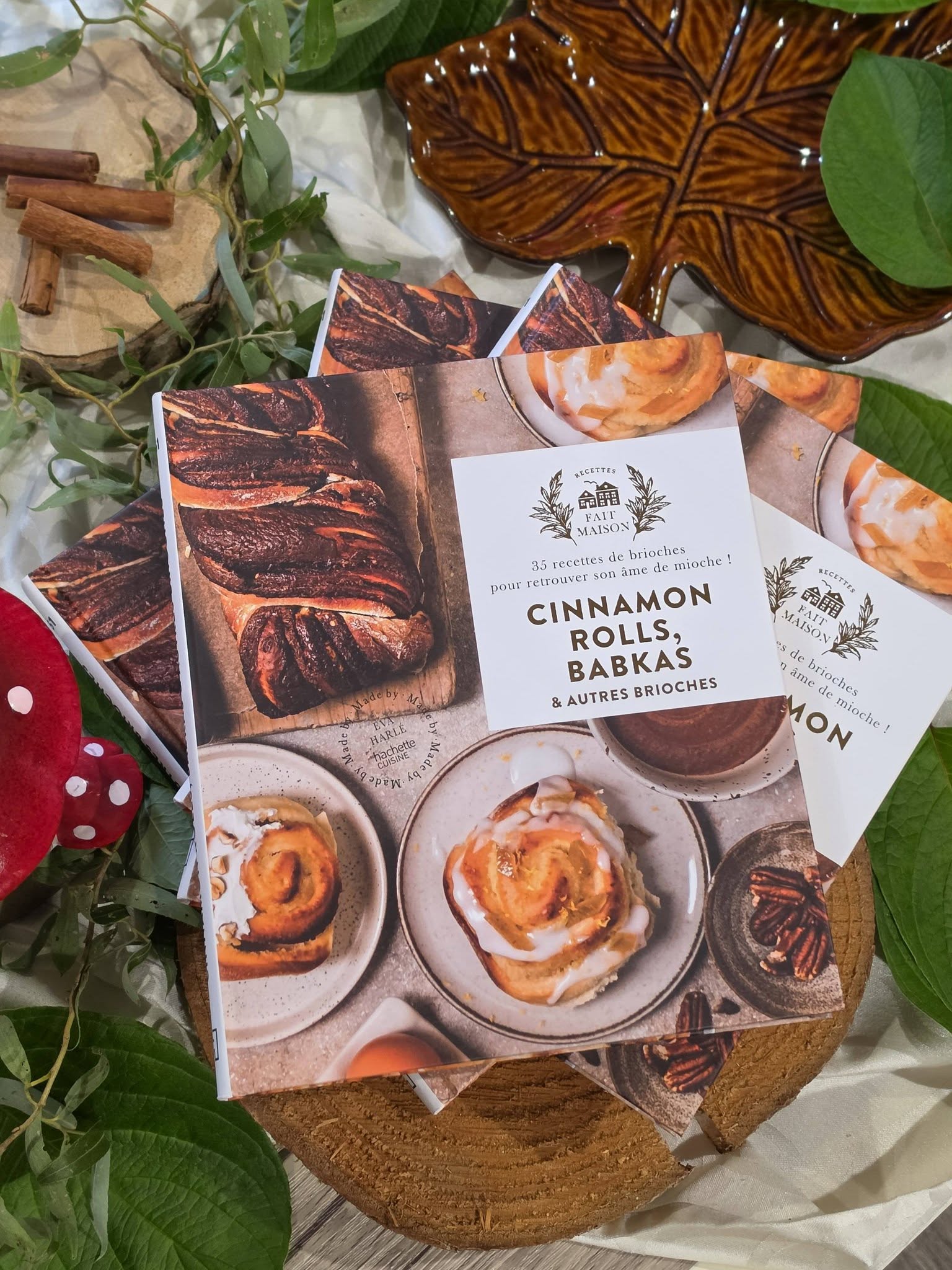 Mon nouveau livre “Cinnamon rolls, babkas et autres brioches…”