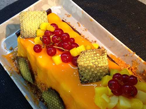 Buche mangue/vanille