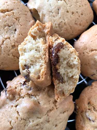 Cookies rhum-raisins - Ève et ses mix