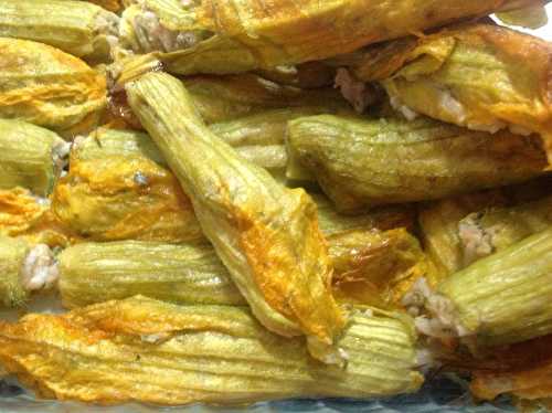 Fleurs de Courgette farcies