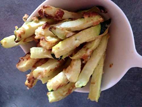 Frites de courgettes