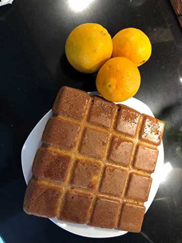 Gâteau à l’orange - Ève et ses mix