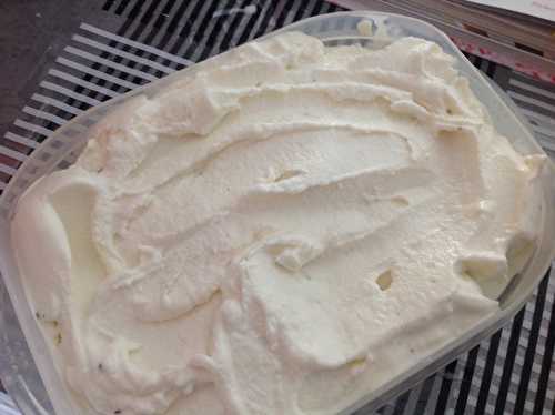 Glace au fromage blanc