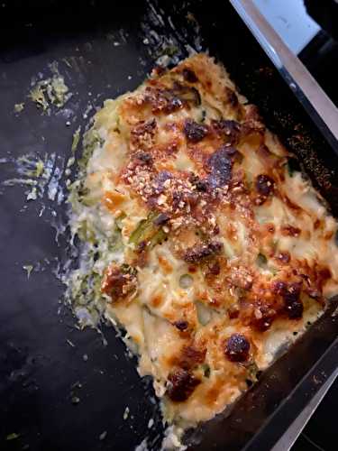 Gratin de brocoli au parmesan