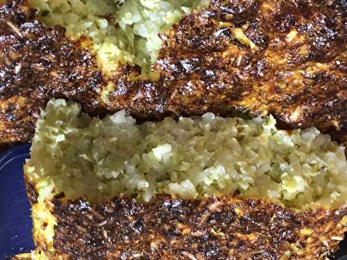 Gratin de courgettes au riz - Ève et ses mix