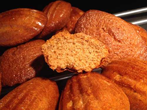 Madeleines au goût pain d'épice