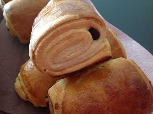 Pains aux chocolat et croissant du jour