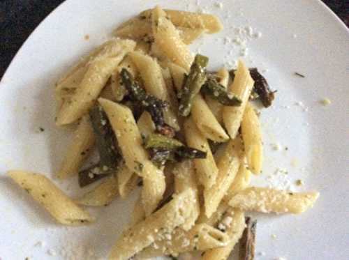 Penne au basilic et tomates séchées