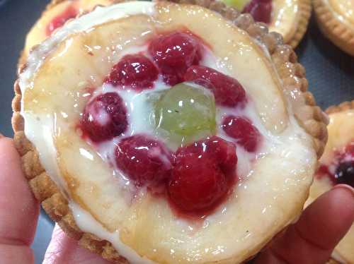 Tartelettes aux fruits et aux pommes