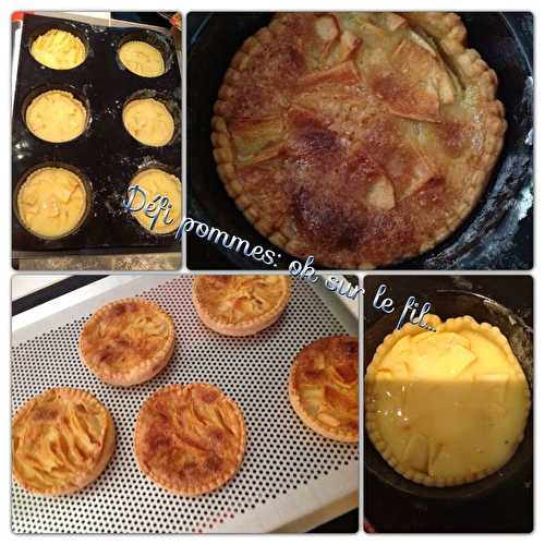 Tartelettes aux pommes - Ève et ses mix