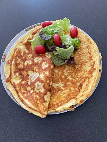 Omelette jambon/emmenthal ww