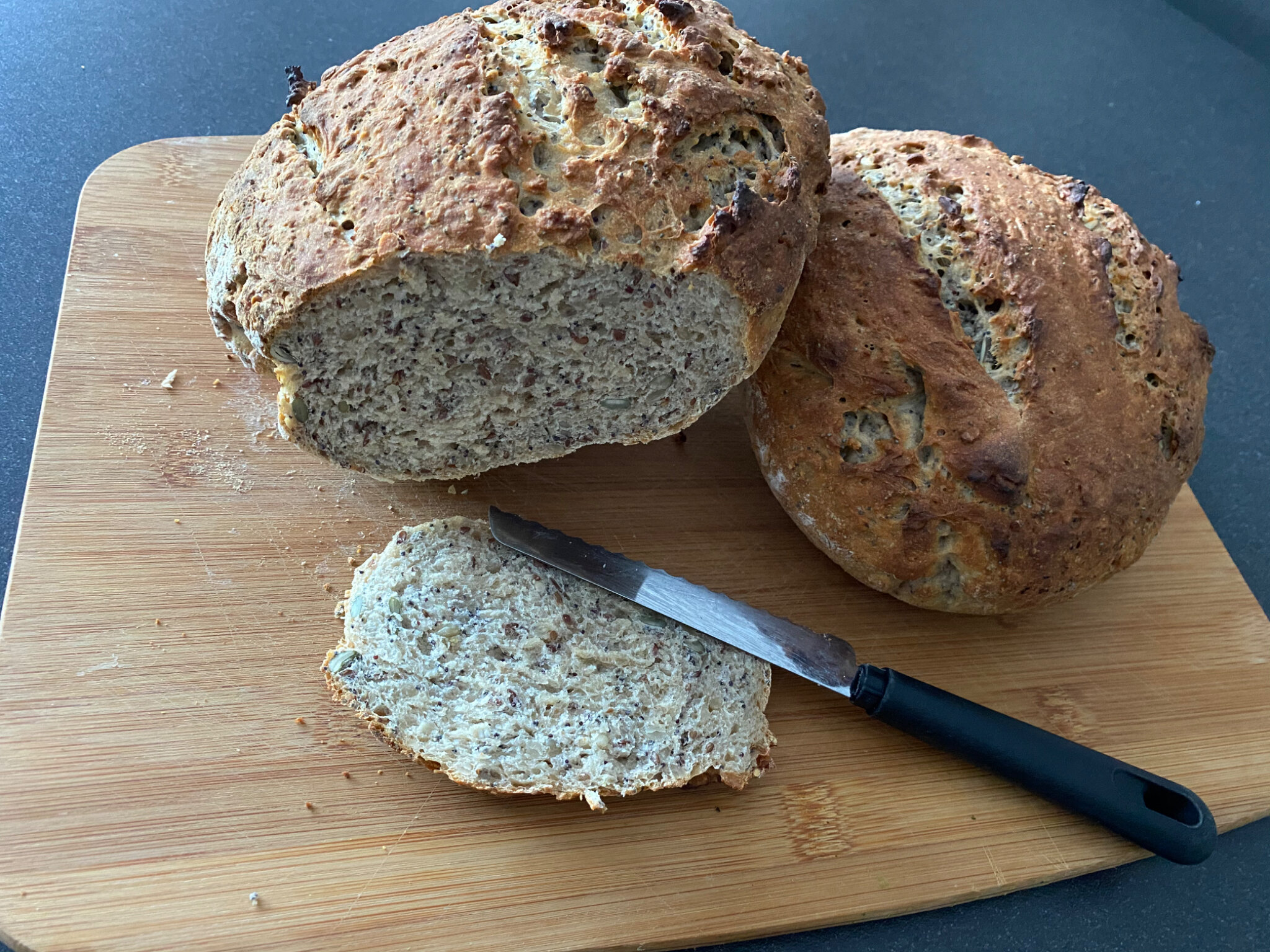 Pain aux céréales 