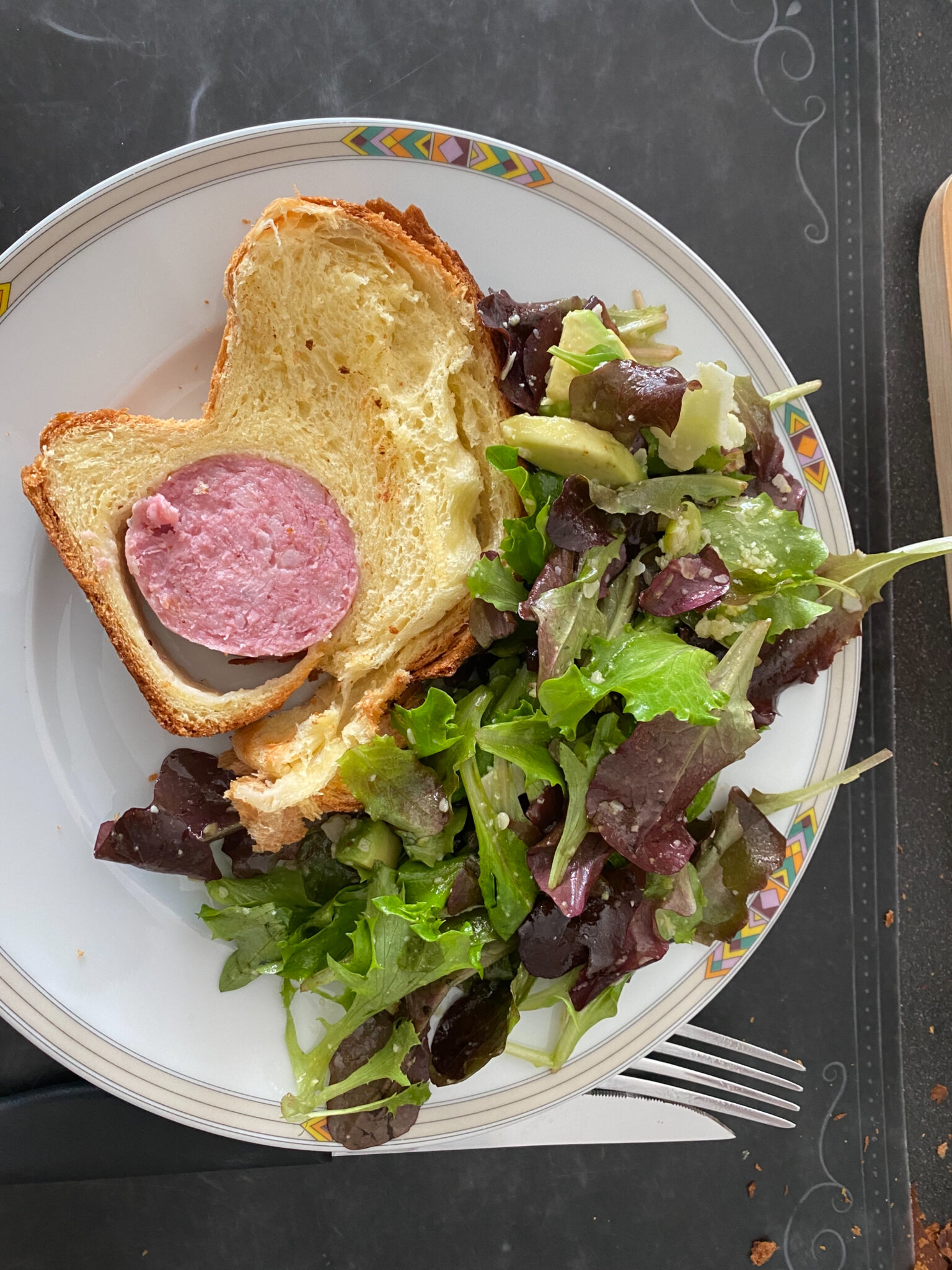 Saucisson brioché de Lyon 