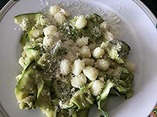  Tagliatelles de courgettes