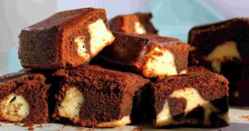 Brownie cheesecake