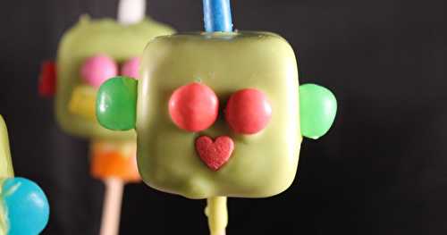 Cake pops robots