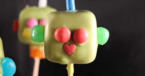 Cake pops robots
