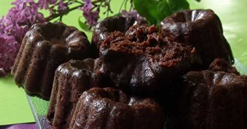 Cannelés chocolat-macadamia-cerise griotte-spéculoos