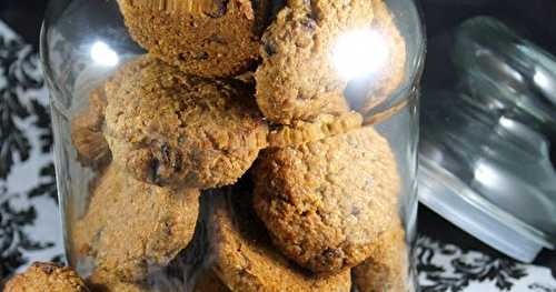 Cookies aux pépites de chocolat au son de blé 