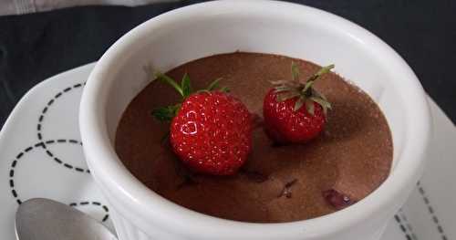 Crémeux fraises - chocolat